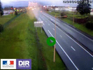 <h2>Webcam à Mably, à proximité de Roanne en direction de Moulins sur la N7</h2>