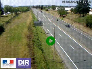 <h2>Webcam à Mably, à proximité de Roanne en direction de Moulins sur la N7</h2>