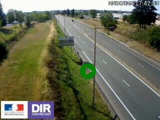 <h2>Webcam à Mably, à proximité de Roanne en direction de Moulins sur la N7</h2>