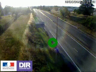 <h2>Webcam à Mably, à proximité de Roanne en direction de Moulins sur la N7</h2>
