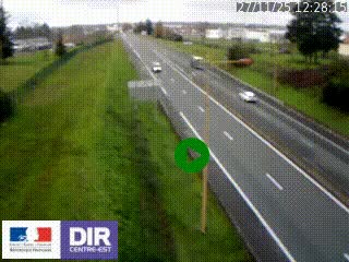<h2>Webcam à Mably, à proximité de Roanne en direction de Moulins sur la N7</h2>