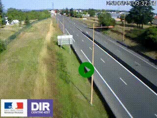 <h2>Webcam à Mably, à proximité de Roanne en direction de Moulins sur la N7</h2>