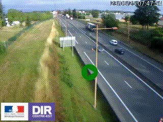 <h2>Webcam à Mably, à proximité de Roanne en direction de Moulins sur la N7</h2>