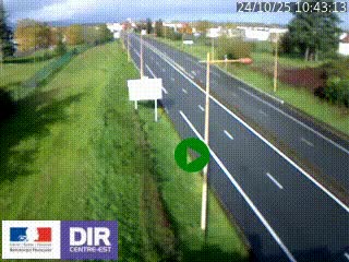 <h2>Webcam à Mably, à proximité de Roanne en direction de Moulins sur la N7</h2>