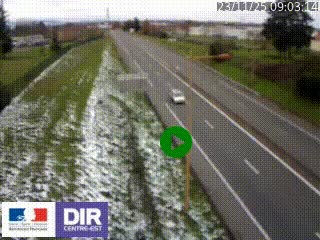 <h2>Webcam à Mably, à proximité de Roanne en direction de Moulins sur la N7</h2>