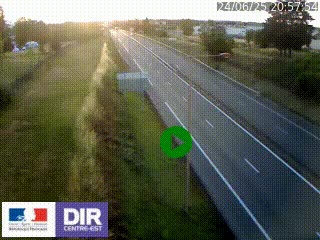<h2>Webcam à Mably, à proximité de Roanne en direction de Moulins sur la N7</h2>
