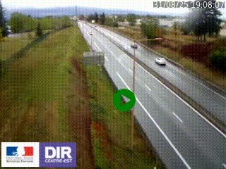 <h2>Webcam à Mably, à proximité de Roanne en direction de Moulins sur la N7</h2>
