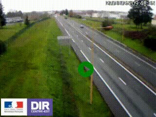 <h2>Webcam à Mably, à proximité de Roanne en direction de Moulins sur la N7</h2>