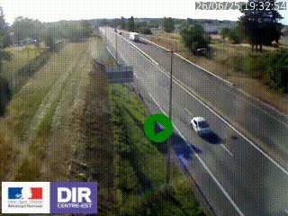 <h2>Webcam à Mably, à proximité de Roanne en direction de Moulins sur la N7</h2>