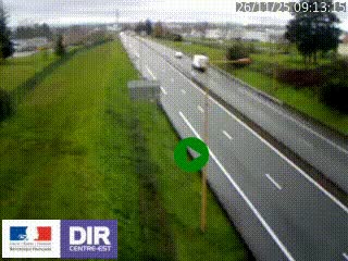 <h2>Webcam à Mably, à proximité de Roanne en direction de Moulins sur la N7</h2>