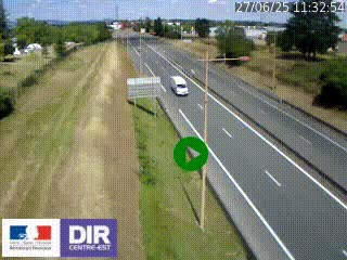 <h2>Webcam à Mably, à proximité de Roanne en direction de Moulins sur la N7</h2>