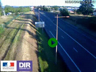 <h2>Webcam à Mably, à proximité de Roanne en direction de Moulins sur la N7</h2>