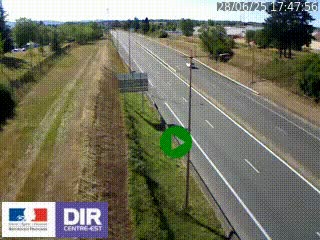 <h2>Webcam à Mably, à proximité de Roanne en direction de Moulins sur la N7</h2>