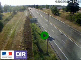 <h2>Webcam à Mably, à proximité de Roanne en direction de Moulins sur la N7</h2>