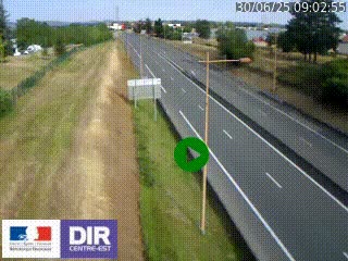 <h2>Webcam à Mably, à proximité de Roanne en direction de Moulins sur la N7</h2>
