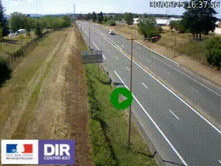 <h2>Webcam à Mably, à proximité de Roanne en direction de Moulins sur la N7</h2>
