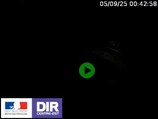 <h2>Webcam au niveau du col de Bois Clair à hauteur de Cluny sur la N79. Vue orientée vers Mâcon</h2>