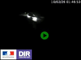 <h2>Webcam au niveau du col de Bois Clair à hauteur de Cluny sur la N79. Vue orientée vers Mâcon</h2>