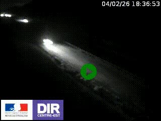 <h2>Webcam au niveau du col de Bois Clair à hauteur de Cluny sur la N79. Vue orientée vers Mâcon</h2>
