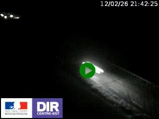 <h2>Webcam au niveau du col de Bois Clair à hauteur de Cluny sur la N79. Vue orientée vers Mâcon</h2>