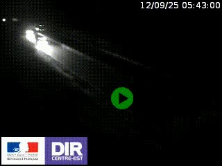 <h2>Webcam au niveau du col de Bois Clair à hauteur de Cluny sur la N79. Vue orientée vers Mâcon</h2>