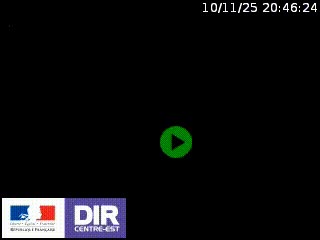 <h2>Webcam au niveau du col de Bois Clair à hauteur de Cluny sur la N79. Vue orientée vers Mâcon</h2>