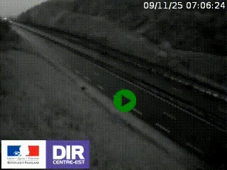 <h2>Webcam au niveau du col de Bois Clair à hauteur de Cluny sur la N79. Vue orientée vers Mâcon</h2>