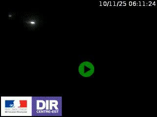 <h2>Webcam au niveau du col de Bois Clair à hauteur de Cluny sur la N79. Vue orientée vers Mâcon</h2>