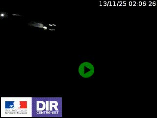 <h2>Webcam au niveau du col de Bois Clair à hauteur de Cluny sur la N79. Vue orientée vers Mâcon</h2>