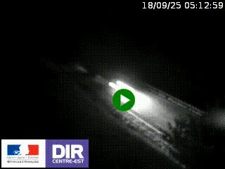 <h2>Webcam au niveau du col de Bois Clair à hauteur de Cluny sur la N79. Vue orientée vers Mâcon</h2>