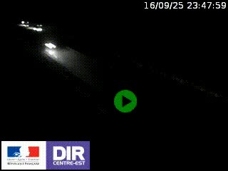 <h2>Webcam au niveau du col de Bois Clair à hauteur de Cluny sur la N79. Vue orientée vers Mâcon</h2>
