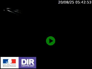 <h2>Webcam au niveau du col de Bois Clair à hauteur de Cluny sur la N79. Vue orientée vers Mâcon</h2>