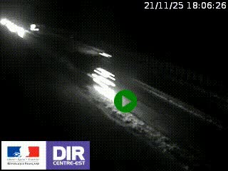 <h2>Webcam au niveau du col de Bois Clair à hauteur de Cluny sur la N79. Vue orientée vers Mâcon</h2>