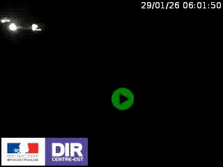 <h2>Webcam au niveau du col de Bois Clair à hauteur de Cluny sur la N79. Vue orientée vers Mâcon</h2>