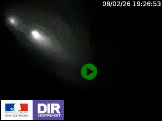 <h2>Webcam au niveau du col de Bois Clair à hauteur de Cluny sur la N79. Vue orientée vers Mâcon</h2>