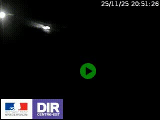 <h2>Webcam au niveau du col de Bois Clair à hauteur de Cluny sur la N79. Vue orientée vers Mâcon</h2>