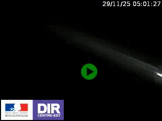 <h2>Webcam au niveau du col de Bois Clair à hauteur de Cluny sur la N79. Vue orientée vers Mâcon</h2>