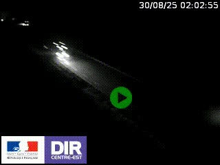 <h2>Webcam au niveau du col de Bois Clair à hauteur de Cluny sur la N79. Vue orientée vers Mâcon</h2>