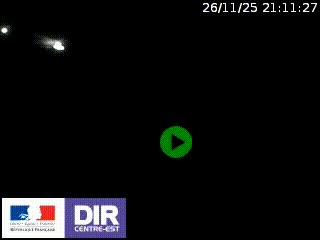 <h2>Webcam au niveau du col de Bois Clair à hauteur de Cluny sur la N79. Vue orientée vers Mâcon</h2>