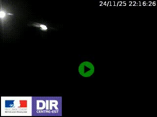 <h2>Webcam au niveau du col de Bois Clair à hauteur de Cluny sur la N79. Vue orientée vers Mâcon</h2>