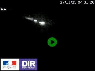 <h2>Webcam au niveau du col de Bois Clair à hauteur de Cluny sur la N79. Vue orientée vers Mâcon</h2>