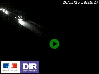 <h2>Webcam au niveau du col de Bois Clair à hauteur de Cluny sur la N79. Vue orientée vers Mâcon</h2>