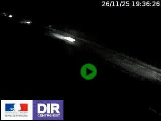 <h2>Webcam au niveau du col de Bois Clair à hauteur de Cluny sur la N79. Vue orientée vers Mâcon</h2>