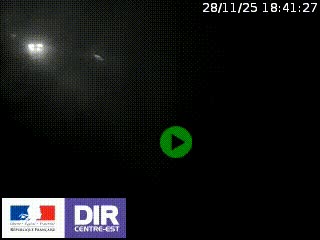 <h2>Webcam au niveau du col de Bois Clair à hauteur de Cluny sur la N79. Vue orientée vers Mâcon</h2>