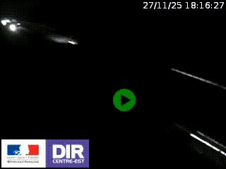 <h2>Webcam au niveau du col de Bois Clair à hauteur de Cluny sur la N79. Vue orientée vers Mâcon</h2>