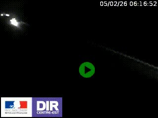 <h2>Webcam au niveau du col de Bois Clair à hauteur de Cluny sur la N79. Vue orientée vers Mâcon</h2>