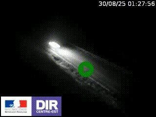 <h2>Webcam au niveau du col de Bois Clair à hauteur de Cluny sur la N79. Vue orientée vers Mâcon</h2>