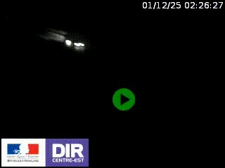 <h2>Webcam au niveau du col de Bois Clair à hauteur de Cluny sur la N79. Vue orientée vers Mâcon</h2>