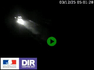 <h2>Webcam au niveau du col de Bois Clair à hauteur de Cluny sur la N79. Vue orientée vers Mâcon</h2>