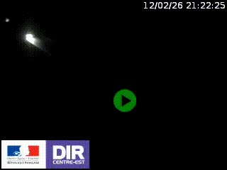 <h2>Webcam au niveau du col de Bois Clair à hauteur de Cluny sur la N79. Vue orientée vers Mâcon</h2>